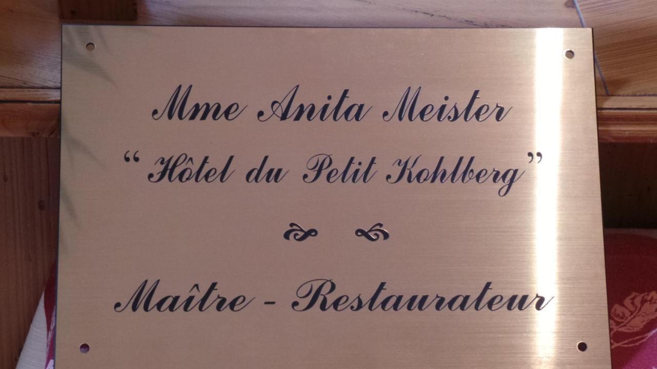 Hotel Restaurant Le Petit Kohlberg Lucelle Exterior photo